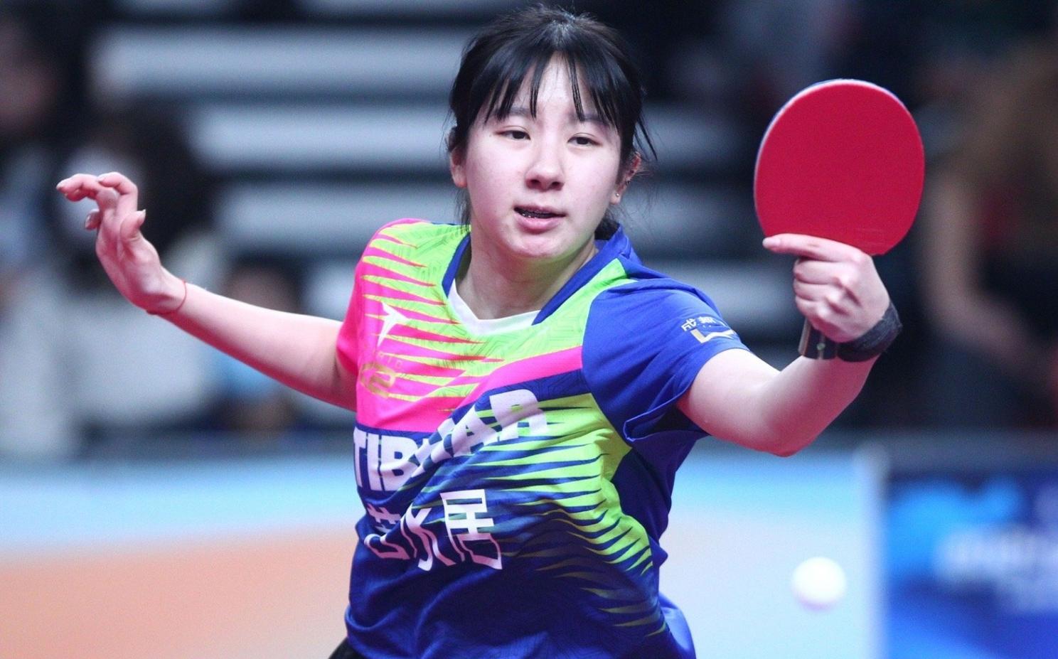 朱雨玲擊敗梁美娟,陳夢擊敗冷雨桐,劉煒珊擊敗覃予萱都沒懸念