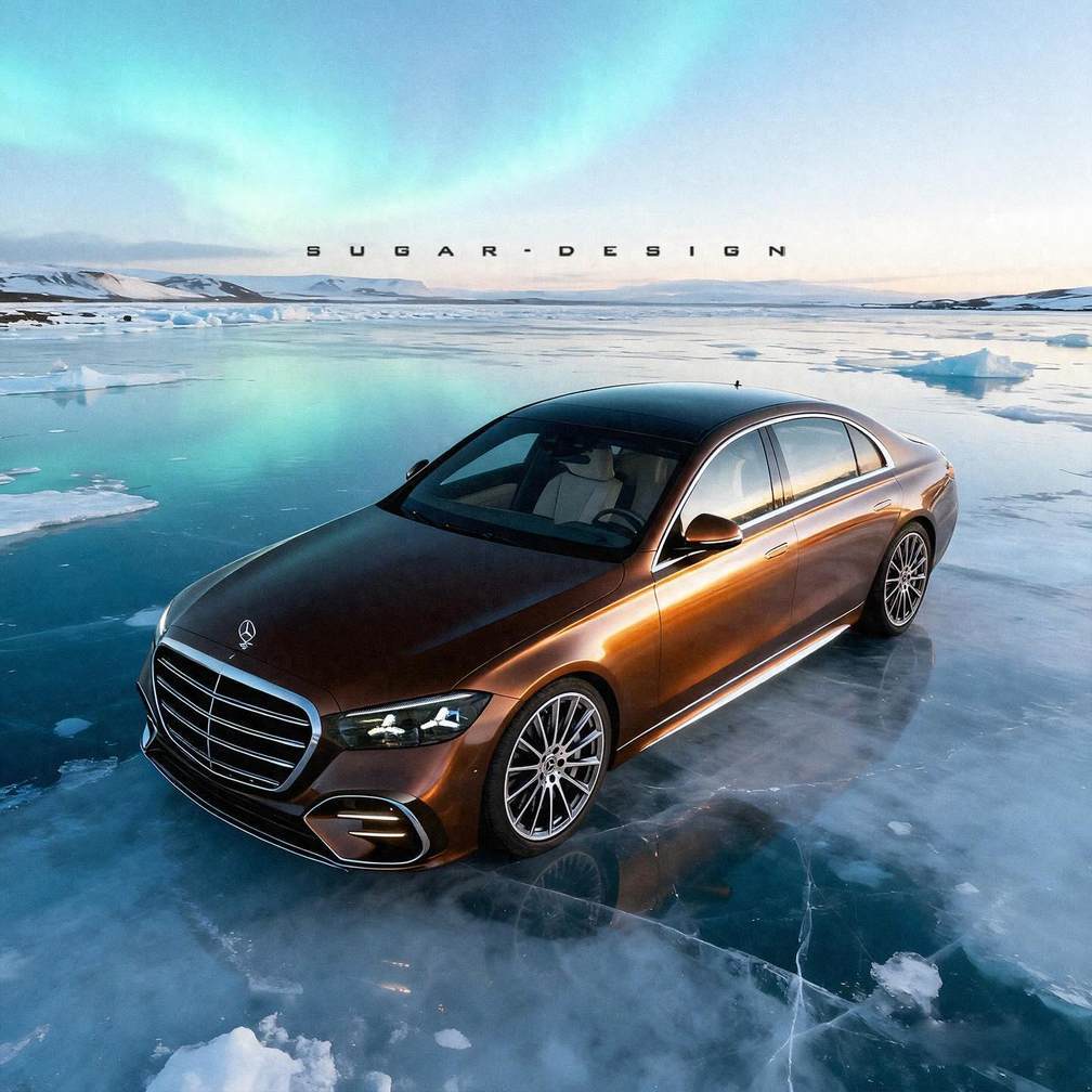 2027款奔馳S級長這樣?全新大燈 格柵重新設計 諸多升級亮點十足